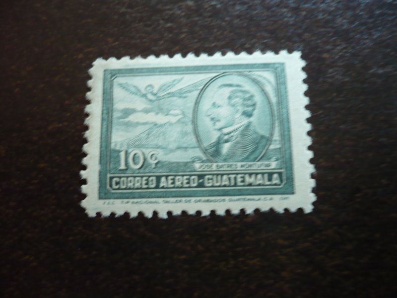 Stamps - Guatemala - Scott# C142 - Mint Hinged Set of 1 Stamp