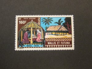 French Wallis and Futuna Islands 1978 Sc C83 Christmas Religion set MNH