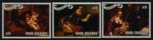 Cook Islands 993-5 MNH Christmas, Art, Paintings, Holy Family