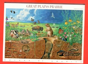 3506 GREAT PLAINS PRAIRIE  SHEET  34¢  FACE  $3.40   MNH  1999