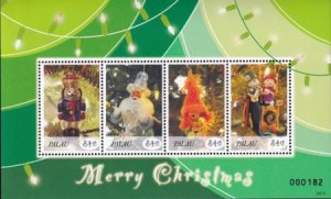 US 870 Trust Territories Palau NH VF Christmas M/S