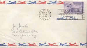 C42 10c U.P.U. - Nice Airmail Envelope