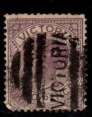 Australia - Victoria  #162 Queen Victoria  - Used