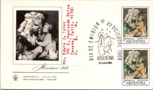 Argentina 1969 FDC - Christmas Cover - Cordoba - J93