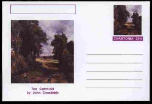 CHARTONIA, Fantasy - The Cornfield - Postal Stationery Card...