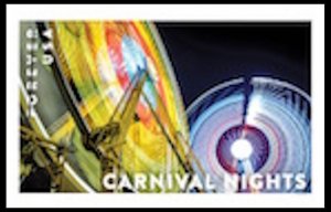 US 5855a-5864a Carnival Nights imperf NDC set 10 MNH 2024 after Jun 15