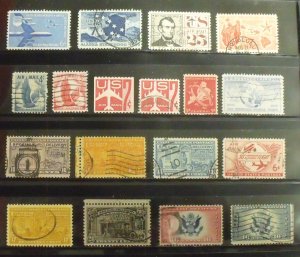 A2757   USA           Collection        Two Pages        Mint/Used