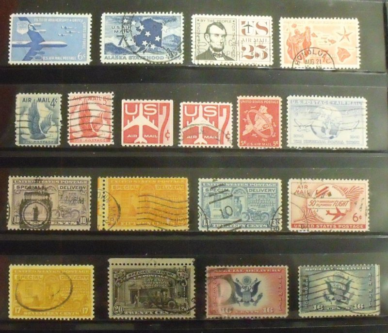 A2757   USA           Collection        Two Pages        Mint/Used