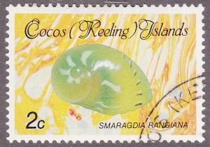 Cocos Islands 136  Smaragdia Rangiana 1986