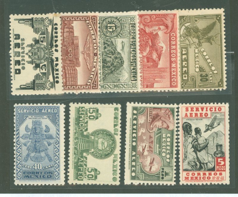 Mexico #C65-73 Unused Single (Complete Set)