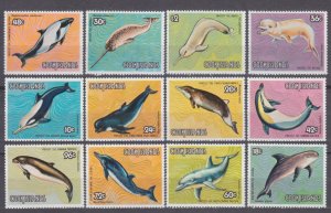 1984 Cook Islands 958-969 Marine fauna 28,00 €