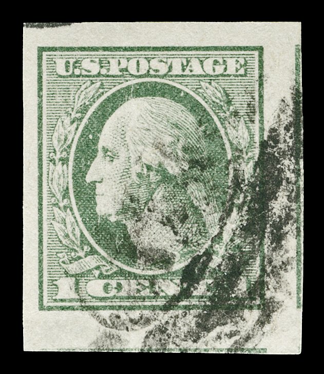 Scott 531 1920 1c Washington Offset Used VF Jumbo Cat $12