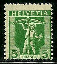 Switzerland # 157, Mint Hinge Remain  =