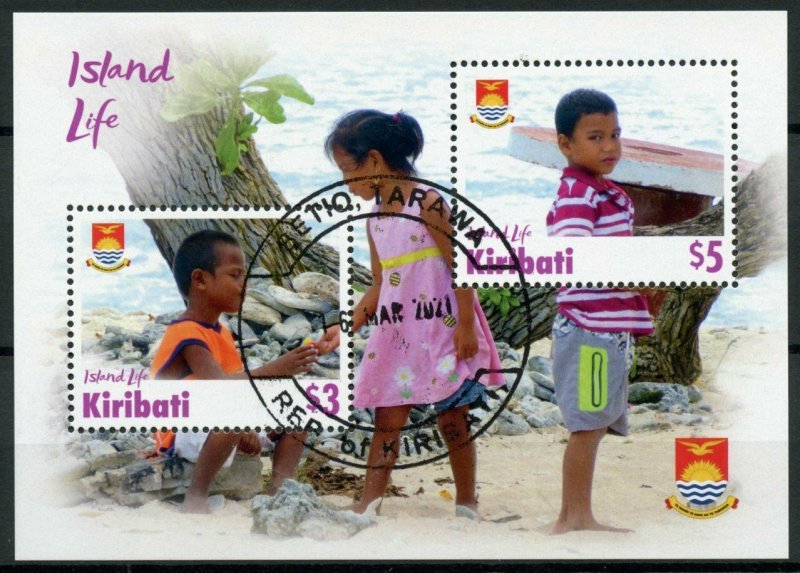 Kiribati Cultures Stamps 2021 CTO Island Life Landscapes Traditions Nature 1v MS 