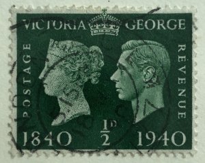 AlexStamps GREAT BRITAIN #252 FVF Used 