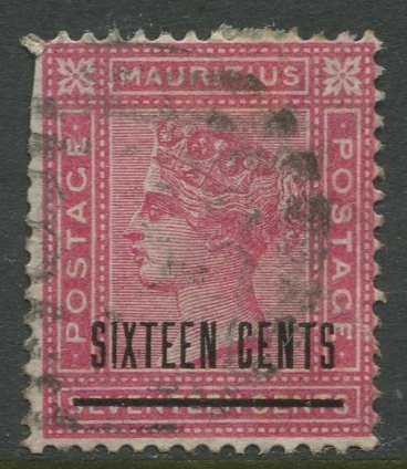 STAMP STATION PERTH Mauritius #79 QV Definitive Wmk 2 Used CV$3.00