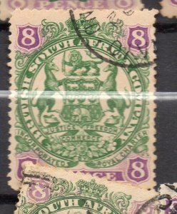 British South Africa Company 1896-97 Issue Fine Used 8d. NW-117402