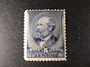 US #126 mint hinged 22.11 13929