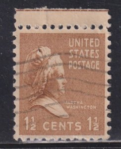 United States 805 Martha Washington 1938