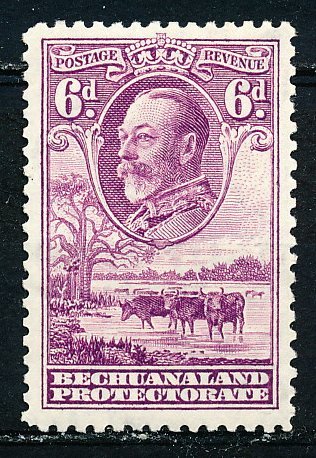 Bechuanaland Protectorate #110 Single MH
