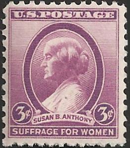 # 784 MNH - SCV-0.25 - SUSAN B. ANTHONY