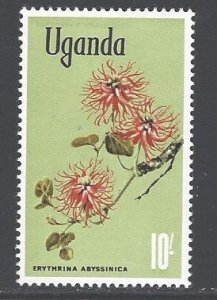 Uganda Sc # 128 mint never hinged (RC)