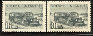 Finland # 253-53A, Mint Hinge Remain.