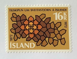 Iceland 1972 Scott 441 MH - 16kr, Order on the Local Government