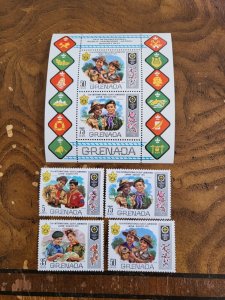 Stamps Grenada Scott #409-12a nh