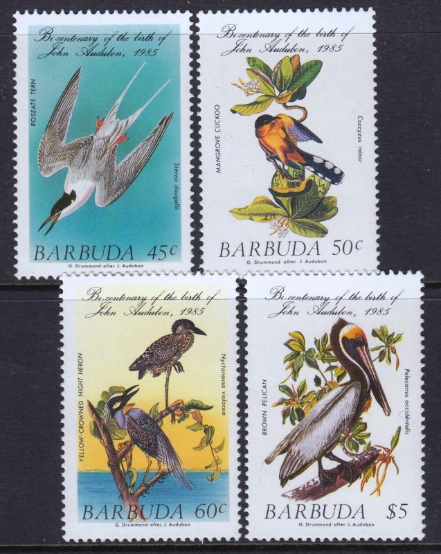 Barbuda 1985 Aubudon Birds Complete Mint MNH Set