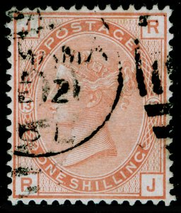 SG151, 1s orange-brown plate 13, FINE USED. Cat £400. USED IN PANAMA. RJ