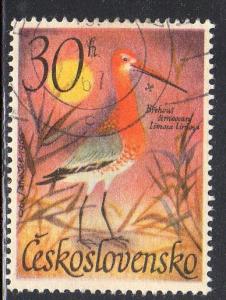 Czechoslovakia 1447 - CTO-H - Godwit (Bird)