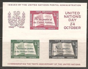 United Nations SC 38 MNH