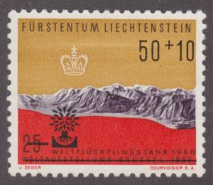 Liechtenstein B23 World Refugee Year 1960