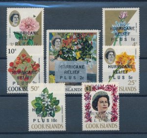 [114285] Cook Islands 1968 Flora flowers blumen OVP Hurricane relief  MNH