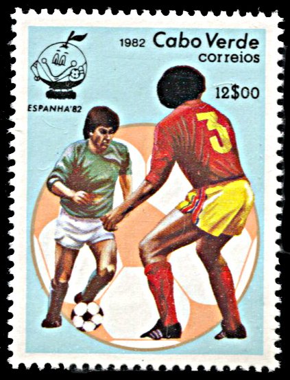 Cape Verde 450, MNH, World Cup Football 1982 in Spain