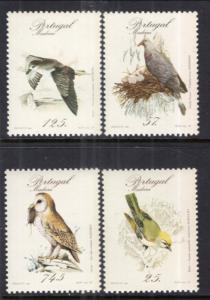 Madeira 115-118 Birds MNH VF