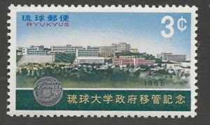 Ryukyu Islands # 145 University Buildings    (1) Mint NH