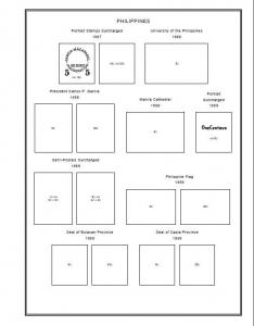 PRINTED PHILIPPINES 1854-2010 + 2011-2020 STAMP ALBUM PAGES (656 pages)