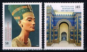 Germany 2013,Sc.#2704-5 MNH, Queen Nefertiti, Ischtar Gate