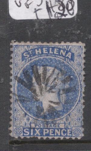 St Helena 1873 SG 16a Crown And Papermakers Wmk VFU (1dmc)