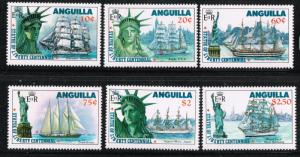 Anguilla SC# 657-662 VF Mint NH