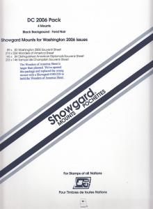 Showgard New DC 2006 Pack Black 4 Mounts See Description