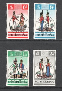 St. Helena, Scott #228-1  VF, Used, Military Uniforms, Complete Set .... 5980121