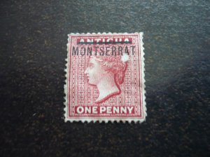 Stamps - Montserrat - Scott# 1 - Used Part Set of 1 Stamp