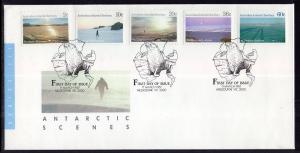 Australian Antarctic Territory L60,L62,L64,L66,L70 U/A FDC