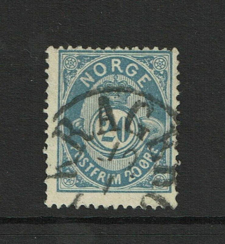 Norway SC# 44b, Used, shallow perf thin - S9373