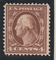 U.S. Scott #377 Washington Stamp - Mint Single