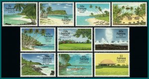 Samoa 1995 Scenic Views, MNH #866 - 880,SG937-SG946