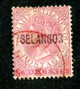 285 BCX  1882 Selangor Sc.#8 used cv $24. ( Offers welcome )